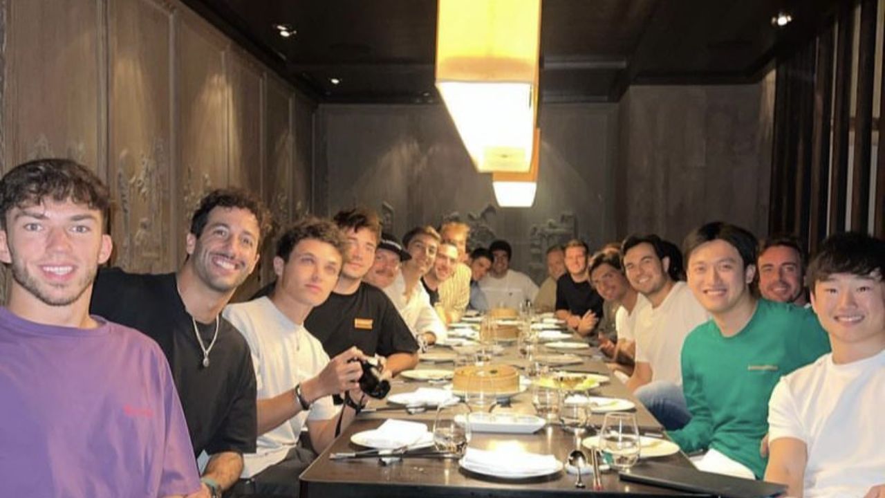 "I'm lucky Lewis Hamilton paid, or I'd be broke" - Yuki Tsunoda thanks $285 Million Net Worth driver for footing dinner bill