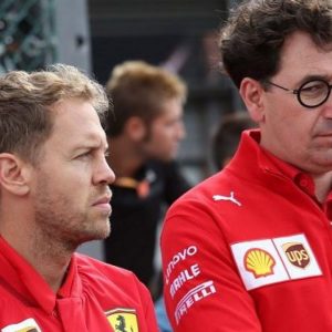 Mattia Binotto claims telling Sebastian Vettel about not renewing his $53 Million Ferrari contract was "the hardest task"