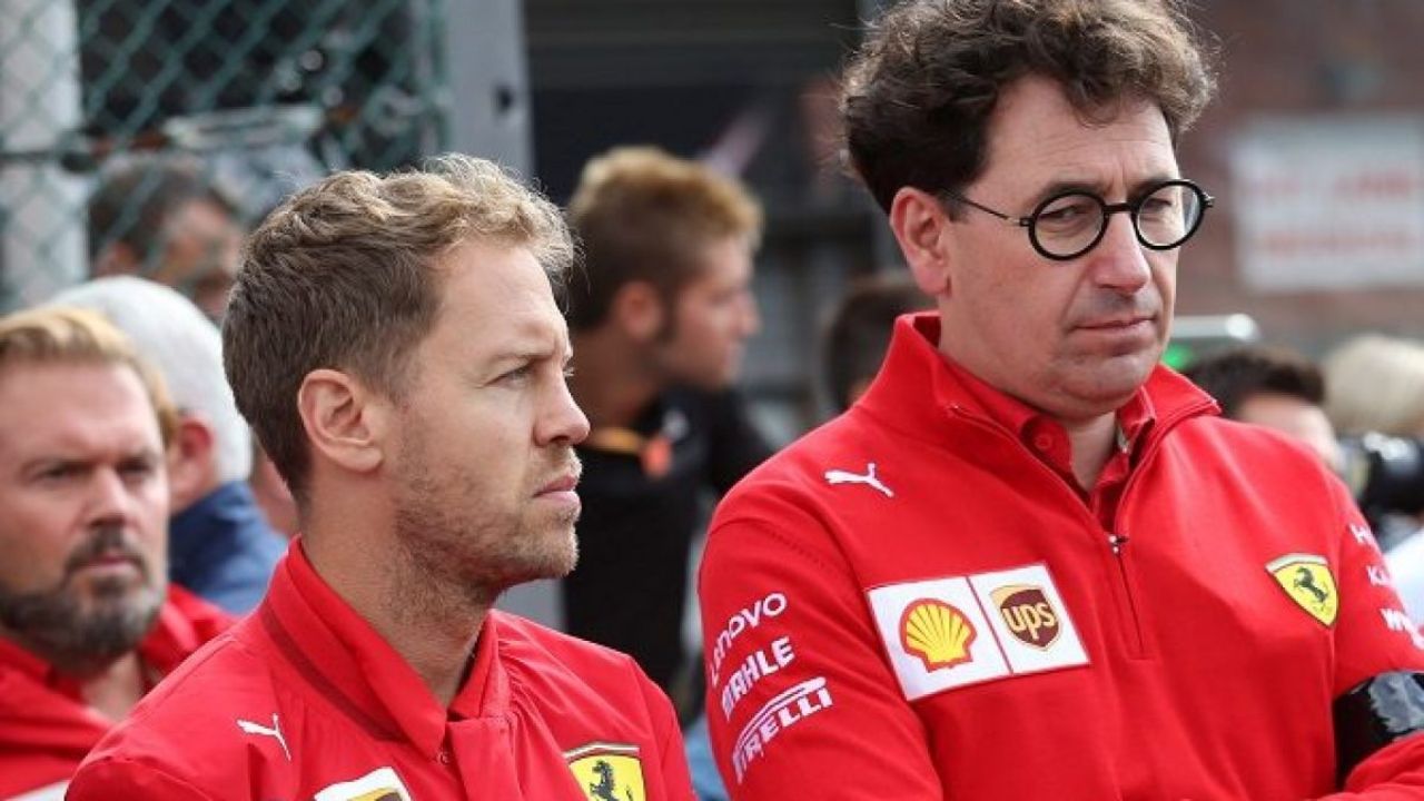 Mattia Binotto claims telling Sebastian Vettel about not renewing his $53 Million Ferrari contract was "the hardest task"