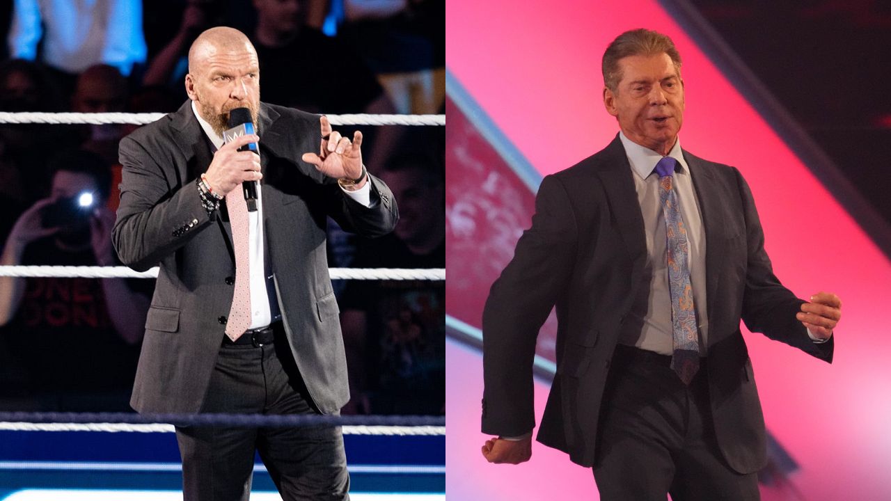 Triple H Vince McMahon