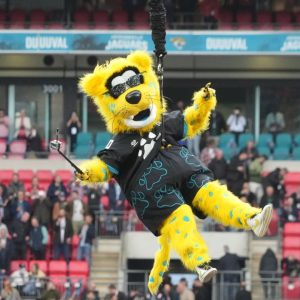 Jacksonville Jaguars mascot Jaxson de Ville