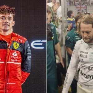 "I don't think Sebastian Vettel will come back": Charles Leclerc tells Sergio Perez 4-time World Champion won't return to F1
