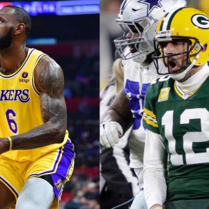 LeBron James and Aaron Rodgers