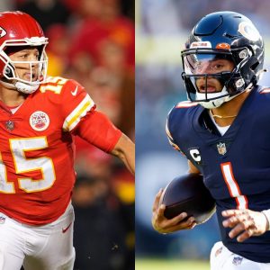 Justin Fields Beats Out Patrick Mahomes, Matthew Stafford, and Christin McCaffrey Despite Earning Millions Less