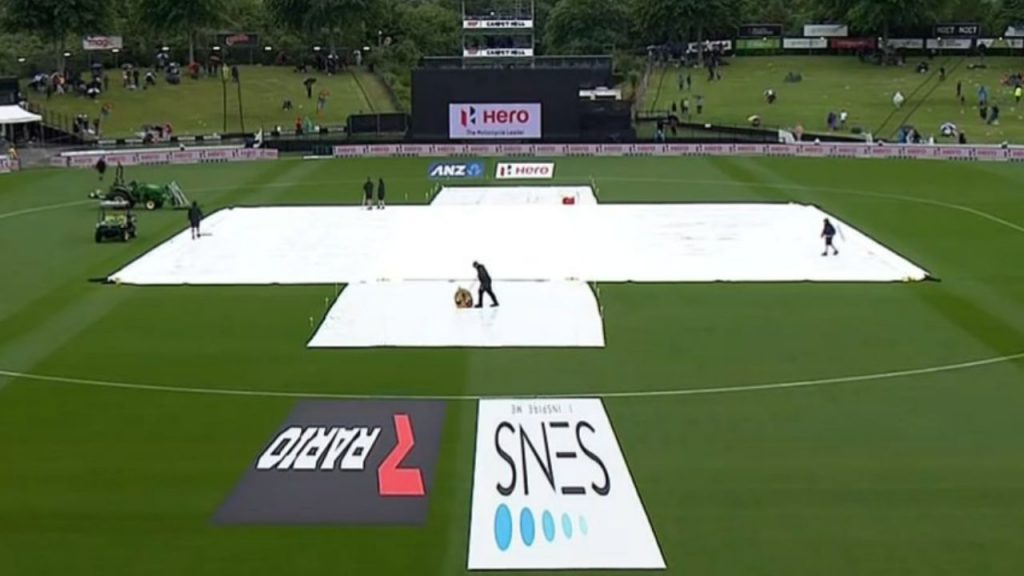 Rain eased off meaning in Cricket: Weather forecast Seddon Park Hamilton today 27 November