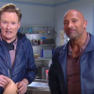Conan O'Brien The Rock