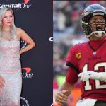 Paige Spiranac and Tom Brady