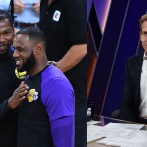 "Whatever Skip Bayless Says Will Be Taken as Law!": 6ft 10" Kevin Durant Smacks FS1 Analyst Over Latest LeBron James Remarks