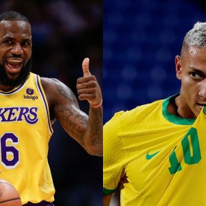 Kyle Kuzma Can't Stop Laughing As He and LeBron James Are Exposed to Double as Professional Soccer Stars in FIFA World Cup '22