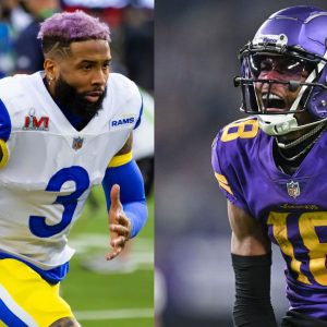 Justin Jefferson and Odell Beckham Jr