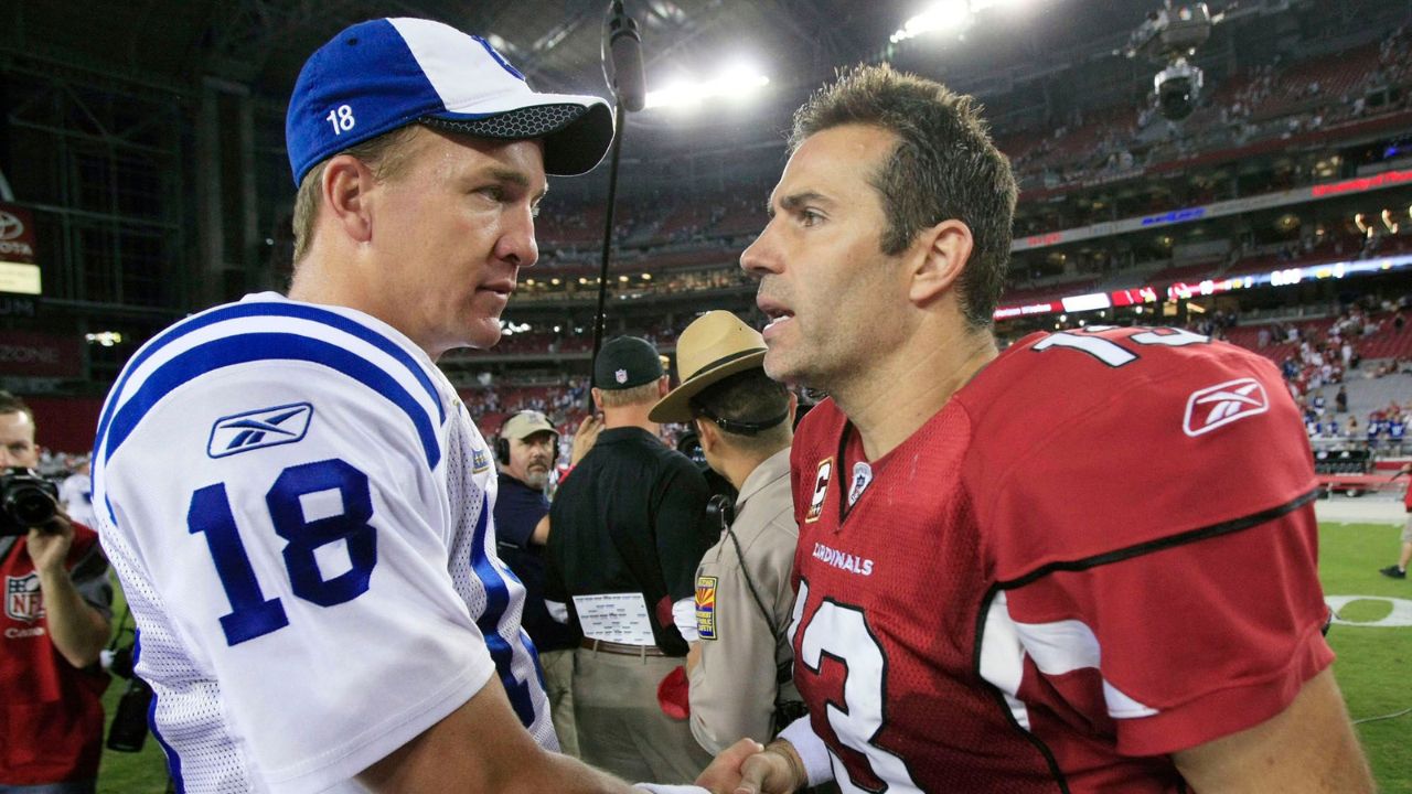 Peyton Manning, Kurt Warner