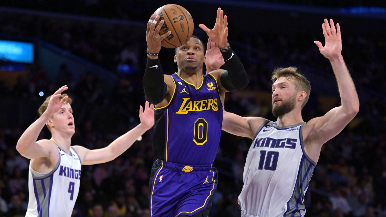 "Russell Westbrook Almost Made Out With Kevin Huerter!": Lakers Star Stares Down Forward in the Goofiest Way Imaginable