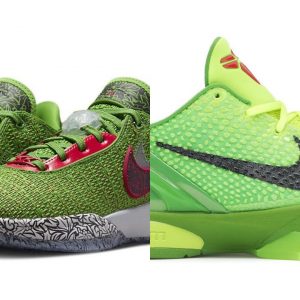 "Uncanny Resemblance to the Kobe Bryant Grinches": NBA Twitter Cannot Stop Likening LeBron James' New Shoe to Laker Legend's Christmas Sneaker