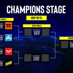 CS:GO IEM Rio Major Champions Stage quarter-finals schedule: Playoffs bracket for November 10 and 11