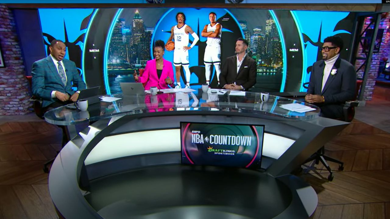 Stephen A Smith, Who Was Sued by Parents of a 12-year-old, Was Mocked by Malika Andrews Over College Stats