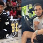 Bronny James, While Showing Off His 3 Tattoos, Was Hilariously 'Hit On' By Adin Ross In Front Of 1000s