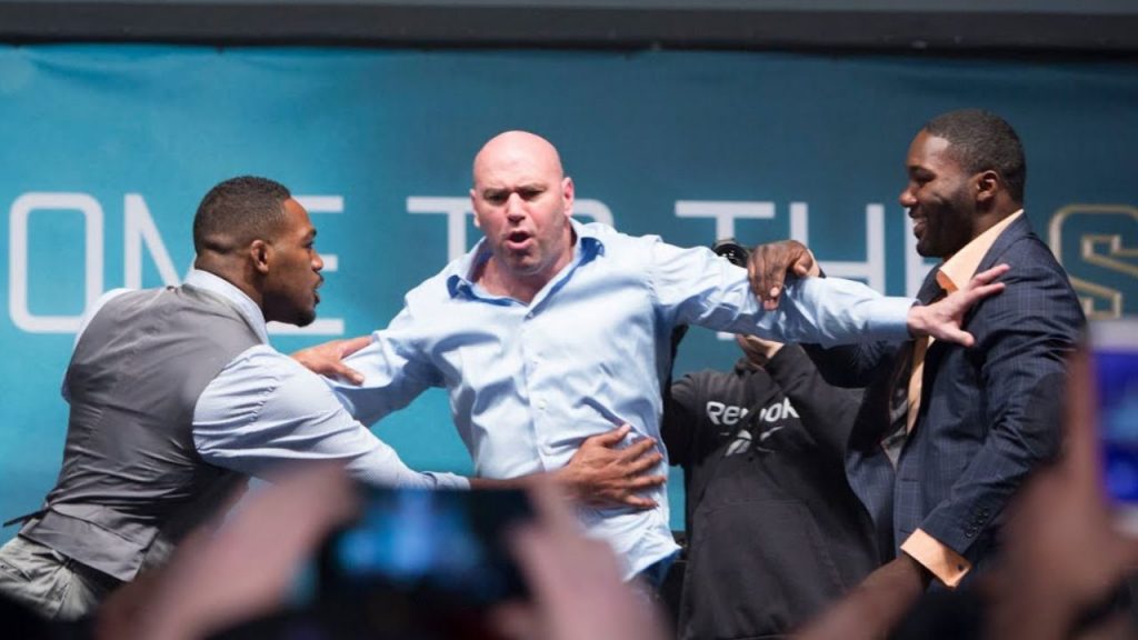 Jon Jones Anthony Johnson Dana White