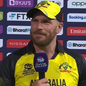 Why is Aaron Finch not playing today's T20 World Cup 2022 match between Australia and Afghanistan in Adelaide?
