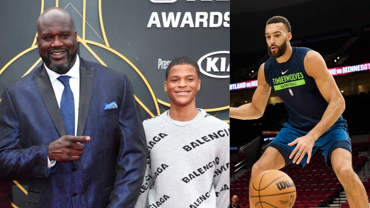 "Who Am I, Shaq or Rudy Gobert?!": 7ft 1" Shaquille O'Neal Fired Shots at Timberwolves' Big While Talking About Son Shaqir O'Neal