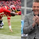 Patrick Mahomes and Pat McAfee