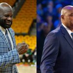 Half-Naked Shaquille O'Neal Spends Quality Time With 252 lbs Charles Barkley, Who Received 'Gifts' From Nude Men Before