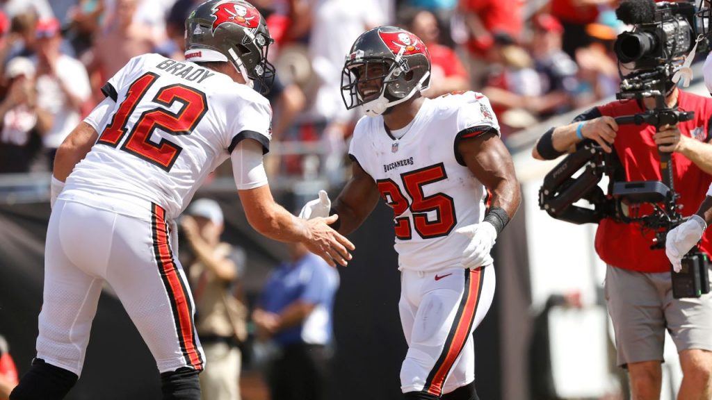 Tom Brady and Giovani Bernard