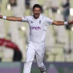 Why is James Anderson not playing today's 3rd Test between Pakistan and England in Karachi?