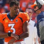 Russell Wilson and Nathaniel Hackett