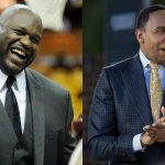 WATCH: Shaquille O’Neal Shares Hilarious Clip of Stephen A Smith Apologizing to the Kings and Lighting the Beam as They Beat the Warriors in Game 2
