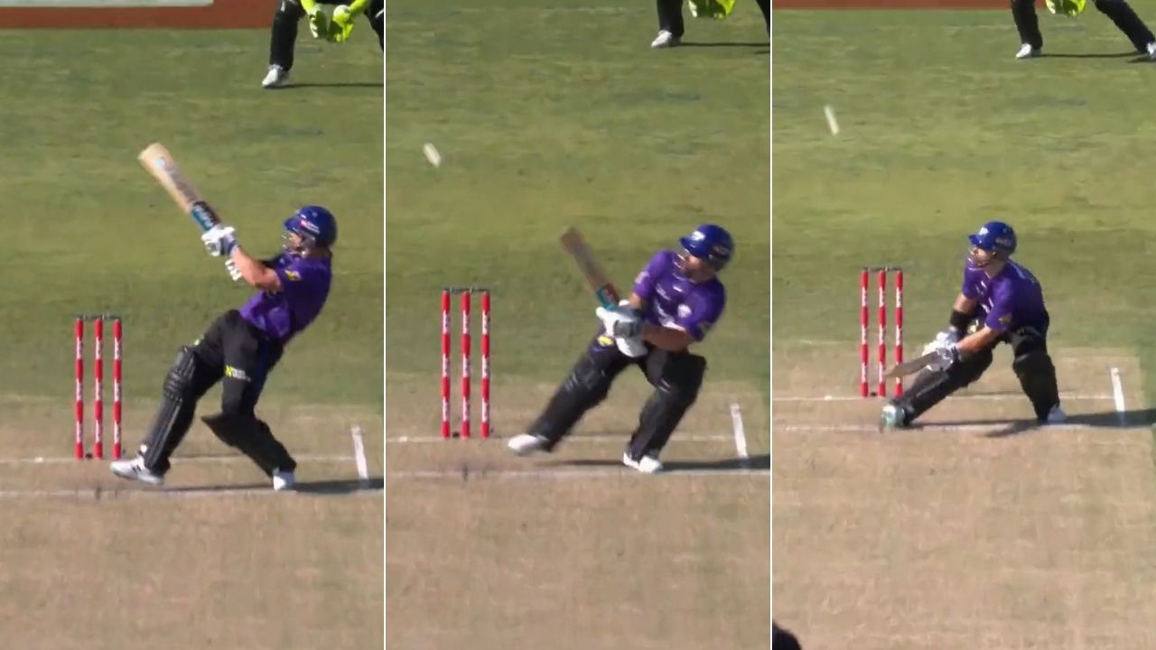 "Let's just watch and admire": Matthew Wade hits 3 sixes to give Shaheen Shah Afridi treatment to Brendan Doggett at Lavington Sports Oval