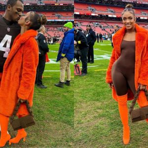 Deshaun Watson and Jilly Anais