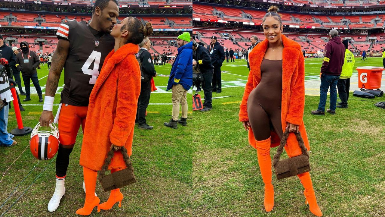 Deshaun Watson and Jilly Anais