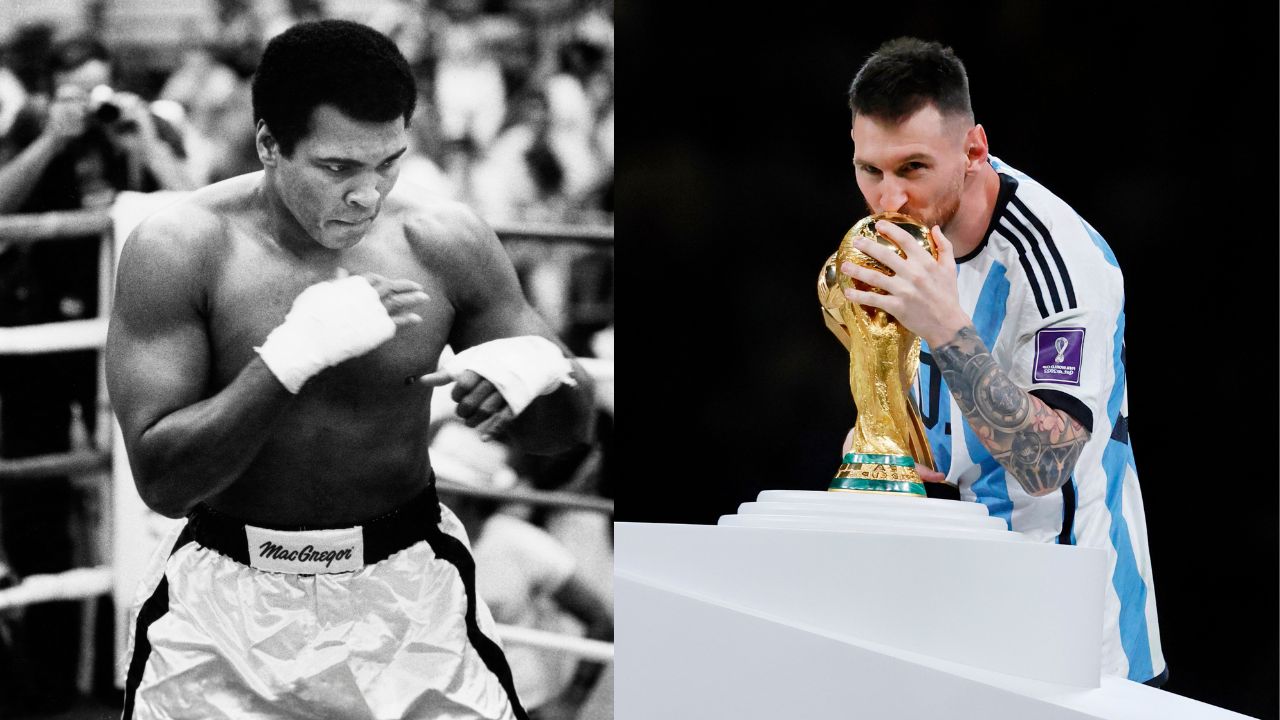 Lionel Messi Muhammad Ali