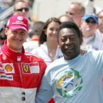 When Footballing legend Pele awarded 7-time F1 Champion Michael Schumacher ahead of his final race with Ferrari