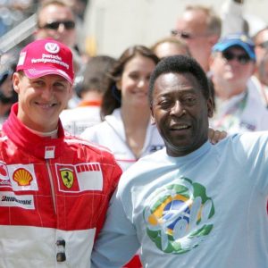 When Footballing legend Pele awarded 7-time F1 Champion Michael Schumacher ahead of his final race with Ferrari