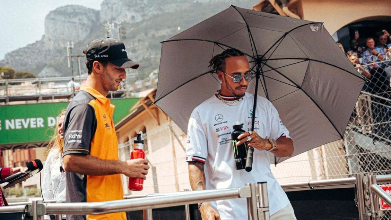 Daniel Ricciardo dazed by Lewis Hamilton song with 700,000 views on YouTube