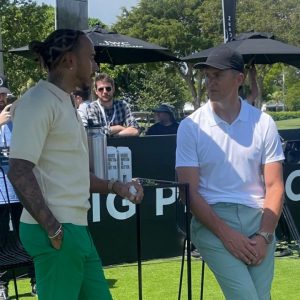 Lewis Hamilton compares himself with Tiger Woods while playing Golf with Tom Brady