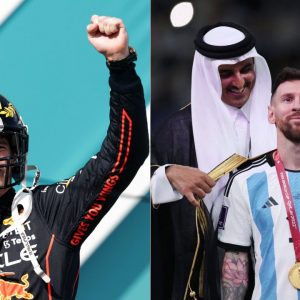 F1 fan with Max Verstappen example validates Qatar gracing Lionel Messi with 'Bisht' after major criticism