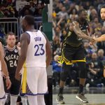 WATCH: Stephen Curry Reacts to Draymond Green Reciting What Bucks Fan Said to Him Before He Got Thrown Out