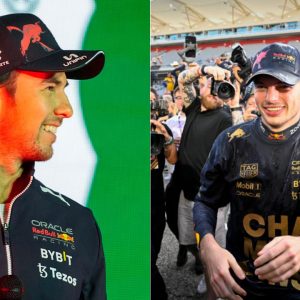 Two times World Champion Max verstappen hesitates to call Sergio Perez good on street circuits