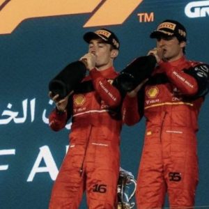 Carlos Sainz made Mattia Binotto give Charles Leclerc a hard time, claims Schumacher