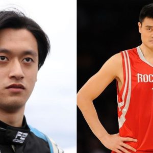 "Maybe in 10 years I can have the same effect": Guanyu Zhou hopes to follow in footsteps of 7"6 NBA legend Yao Ming