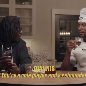 Watch: 7-Foot Giannis Antetokounmpo Hilariously Roasts Serge Ibaka's Culinary Skills During Video Call With Jrue Holiday  