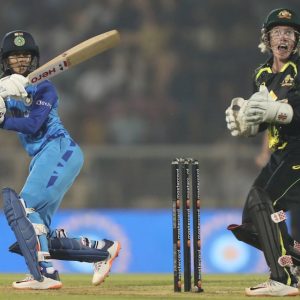 Why is Jemimah Rodrigues not playing today's 5th T20I between India Women and Australia Women in Mumbai?