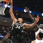 Watch: Giannis Antetokounmpo Swats LeBron James Like a 'Fly' Before a Thumping Finish vs the Lakers