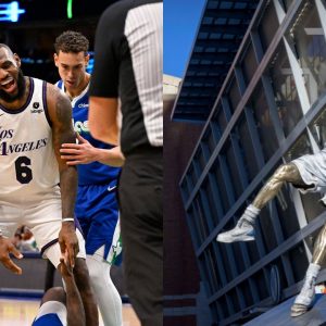 "LeBron James Stay Capping!": NBA Twitter Doesn't Hold Back After 'The King' Claims He Already Knew What Dirk Nowitzki's Statue Would Be
