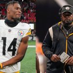 George Pickens and Mike Tomlin