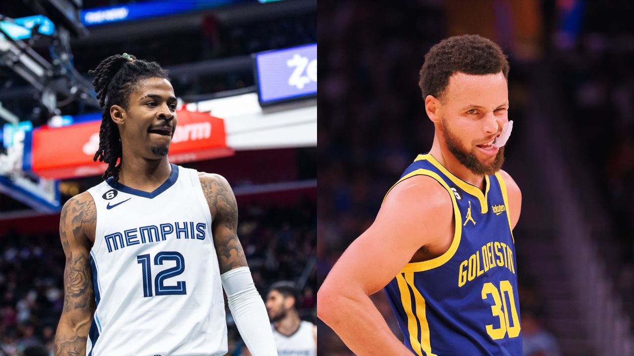 “Stephen Curry Is A Menace To Society”: Ja Morant Gawks At Warriors Star’s 5 Consecutive 94-Foot Shots