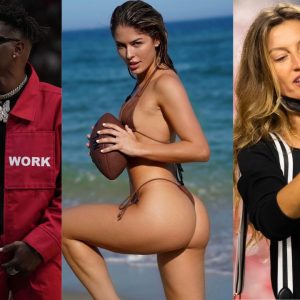 Antonio Brown, Sydney Moreau, Gisele Bundchen