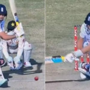 Joe Root left handed batting video: Root surprises everyone by batting left-handed in Rawalpindi Test